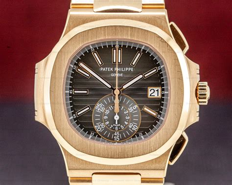 patek philippe nautilus chronograph 18kt rose gold 5980r 001|Patek Philippe Nautilus 5980/1R.